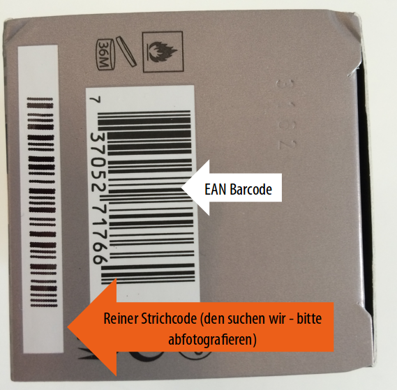 Parfüm Strichcode