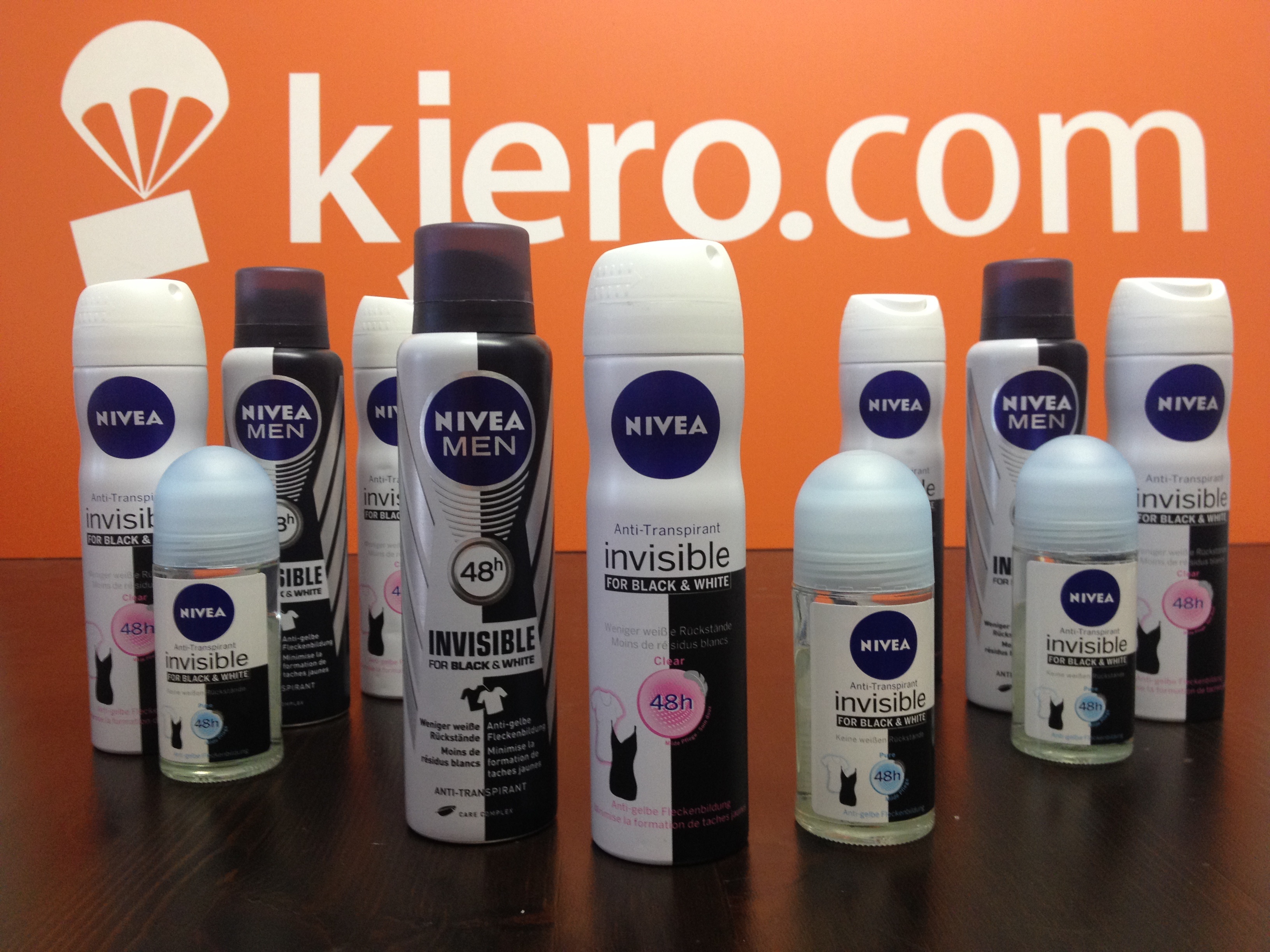 Kjero Nivea Invisible for black & white