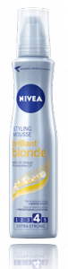 NIVEA Brilliant Blonde Styling Mousse