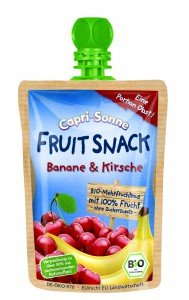 Capri Sonne FRUIT SNACK Banane Kirsche