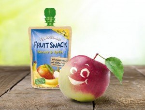 FRUIT SNACK Banane und Apfel