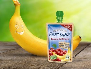 FRUIT SNACK Banane und Kirsche