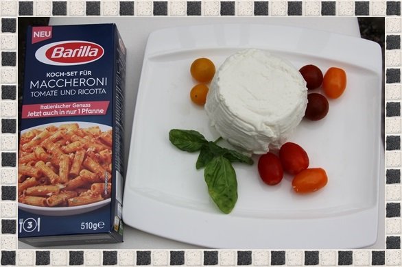 Koch-Set für Maccheroni Tomate und Ricotta – Barilla Pasta &amp; Sauce Set ...
